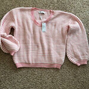 Petal & Pup Becca Crewneck Knit Sweater